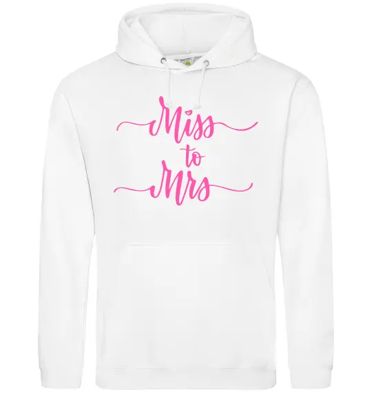 Жіноча толстовка (худі) Future mrs Білий фото