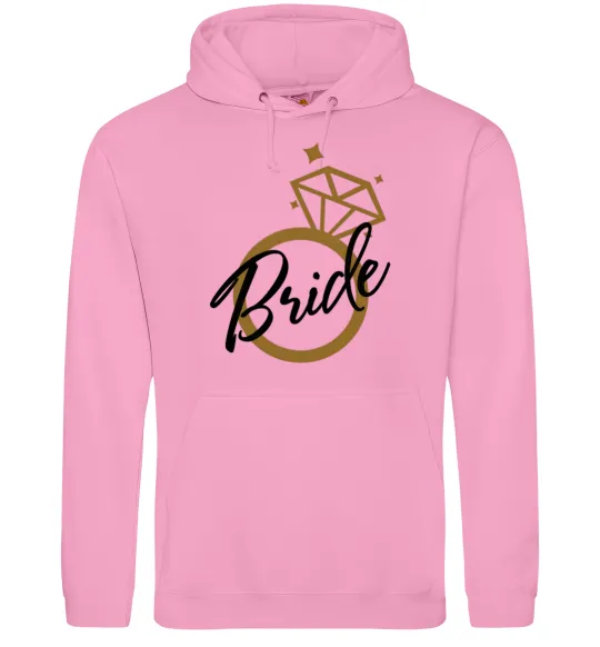 Женская толстовка (худи) Bride brilliant Розовый фото