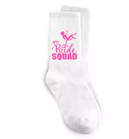 Носки Bride squad brilliant Белый фото