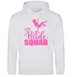 Женская толстовка (худи) Bride squad brilliant Серый меланж Женская толстовка (худи) Bride squad brilliant Серый меланж фото