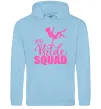 Жіноча толстовка (худі) Bride squad brilliant Блакитний фото