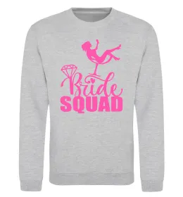 Світшот Bride squad brassiere white Чорний фото