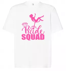 Футболка Оверсайз Brides maid Білий фото