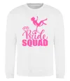 Свитшот Bride squad brilliant Белый фото