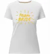 Жіноча преміум футболка Team bride cонечко Білий фото