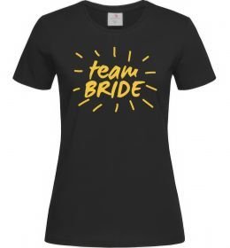 Женская футболка Team bride cонечко