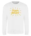Свитшот Team bride cонечко Белый фото