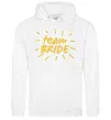Женская толстовка (худи) Team bride cонечко Белый фото