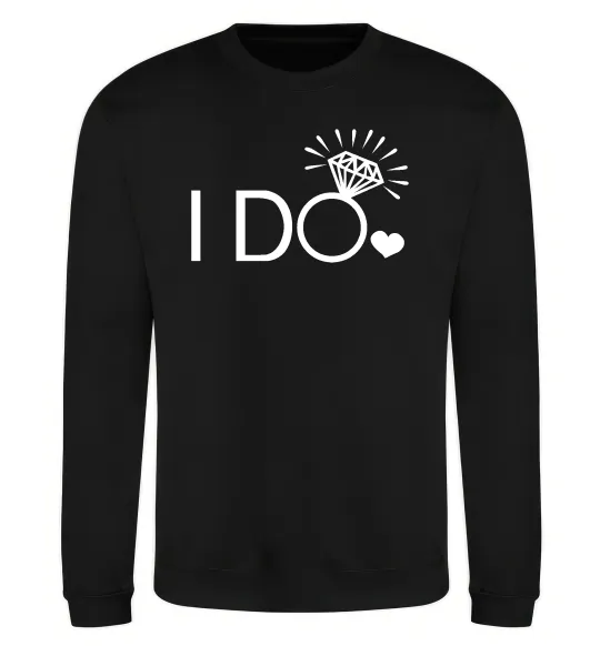 Свитшот I do Черный фото