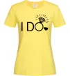 Женская футболка I do Лимонный фото