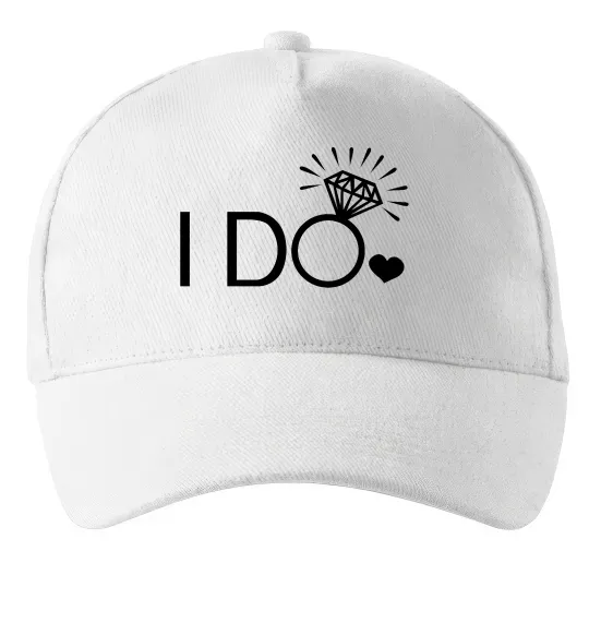 Кепка I do Белый фото