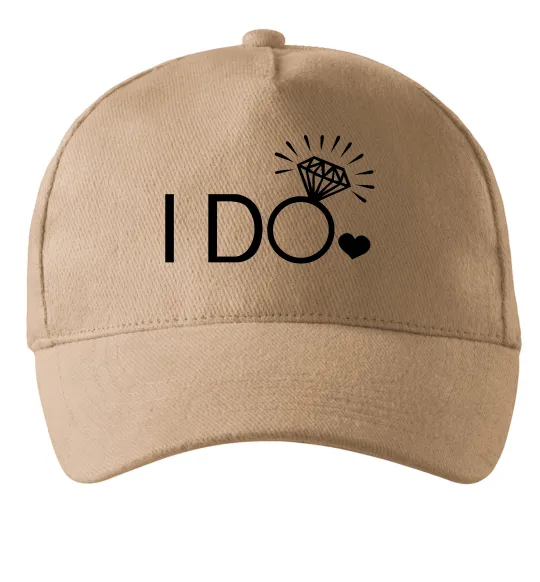 Кепка I do Песочный фото