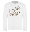 Світшот I do crew Білий фото