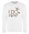 Світшот I do crew Білий Світшот I do crew Білий фото