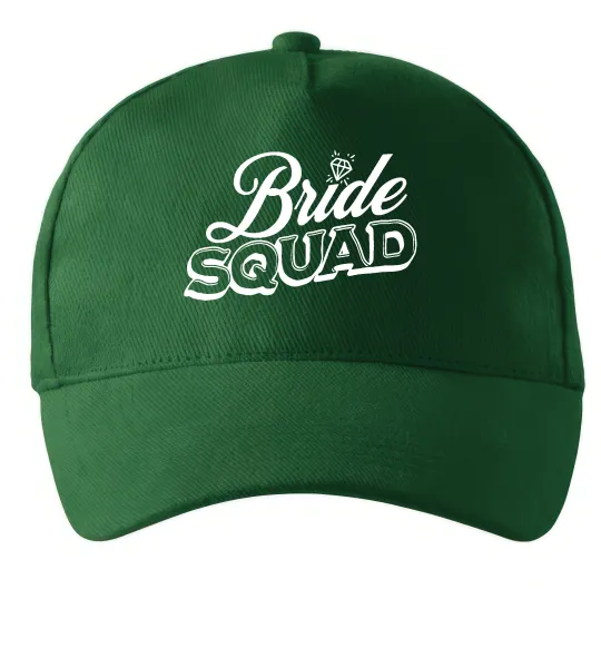 Кепка Bride squad pink Темно-зелений фото