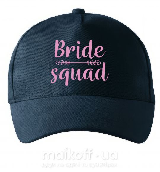 Кепка Bride squad pink Темно-синий фото