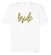 Футболка Оверсайз Gold bride Білий фото