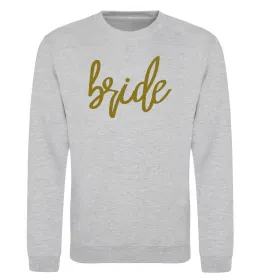 Світшот Bride squad brassiere white Чорний фото