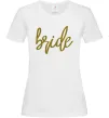 Женская футболка Gold bride Белый фото