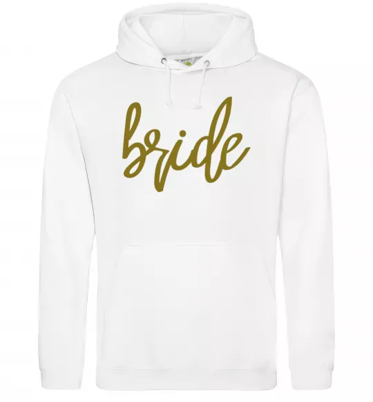 Жіноча толстовка (худі) Gold bride Білий фото
