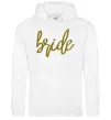 Жіноча толстовка (худі) Gold bride Білий фото
