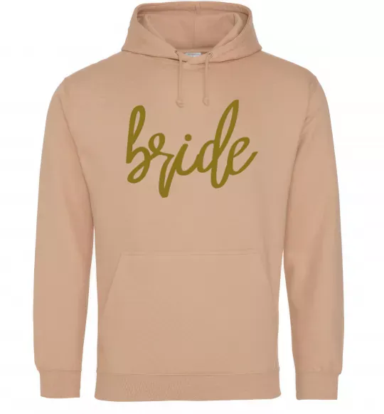 Жіноча толстовка (худі) Gold bride Пісочний фото