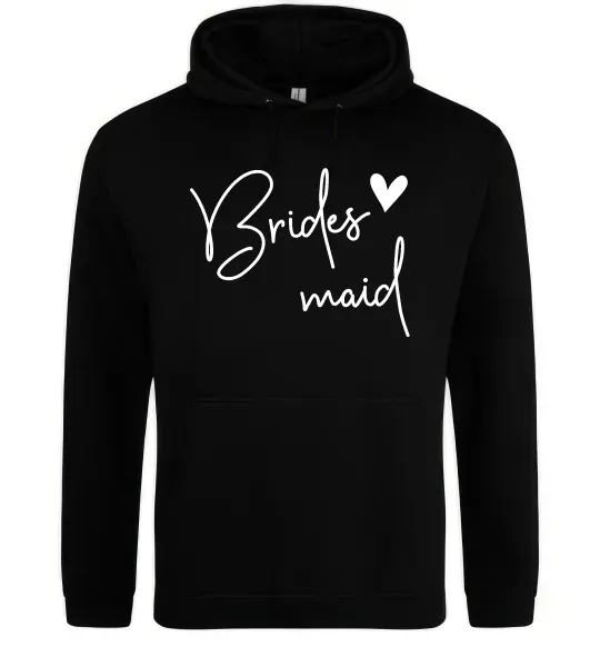 Жіноча толстовка (худі) Brides maid Чорний фото