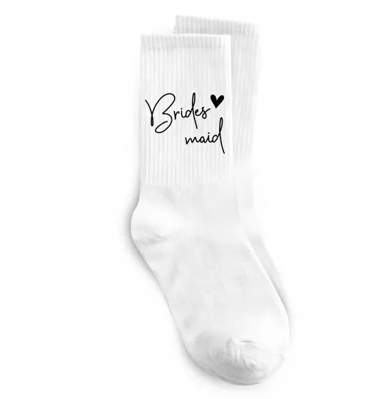 Носки Brides maid Белый фото