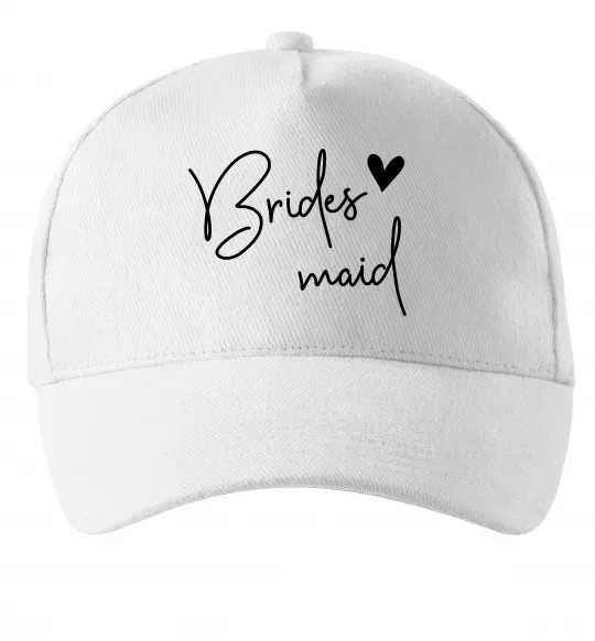 Кепка Brides maid Белый фото