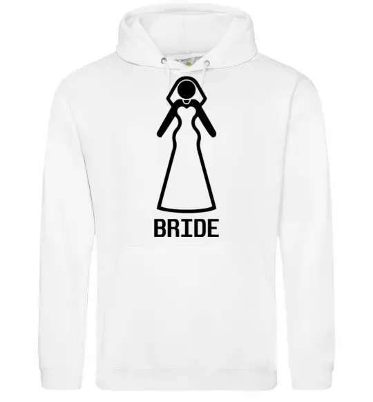 Жіноча толстовка (худі) Brige figure Білий фото