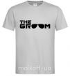 Чоловіча футболка The Groom Сірий фото
