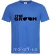 Чоловіча футболка The Groom Яскраво-синій фото