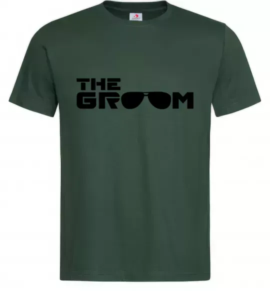 Чоловіча футболка The Groom Темно-зелений фото