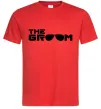 Чоловіча футболка The Groom Червоний Чоловіча футболка The Groom Червоний фото