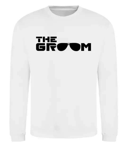 Свитшот The Groom Белый фото