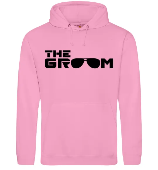 Чоловіча толстовка (худі) The Groom Рожевий фото