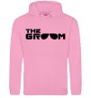 Чоловіча толстовка (худі) The Groom Рожевий фото