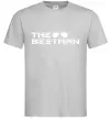 Чоловіча футболка The bestman Сірий Чоловіча футболка The bestman Сірий фото