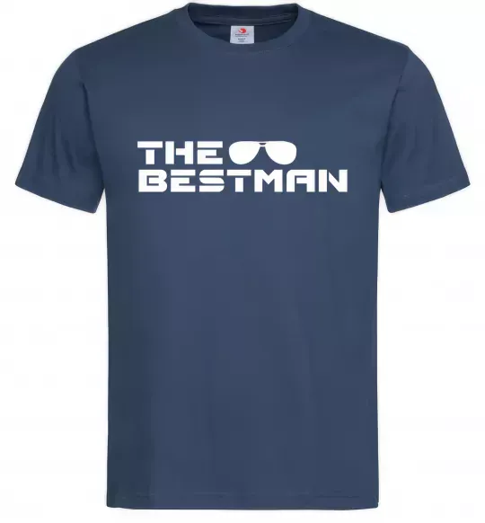 Чоловіча футболка The bestman Темно-синій фото