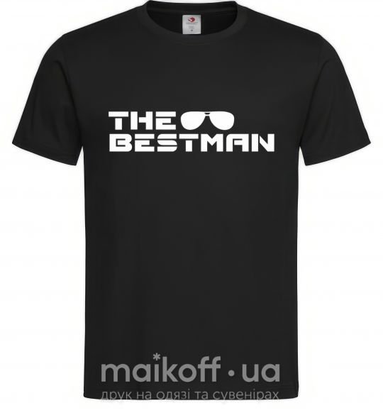 Чоловіча футболка The bestman Чорний фото