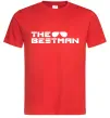 Чоловіча футболка The bestman Червоний Чоловіча футболка The bestman Червоний фото