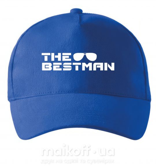 Кепка The bestman Ярко-синий фото