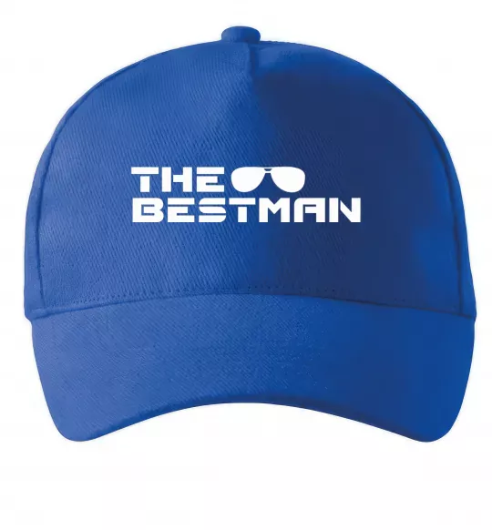 Кепка The bestman Ярко-синий фото