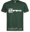 Мужская футболка The grooms man Темно-зеленый фото