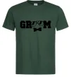 Чоловіча футболка Groom glasses Темно-зелений Чоловіча футболка Groom glasses Темно-зелений фото