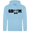 Мужская толстовка (худи) Groom glasses Голубой Мужская толстовка (худи) Groom glasses Голубой фото