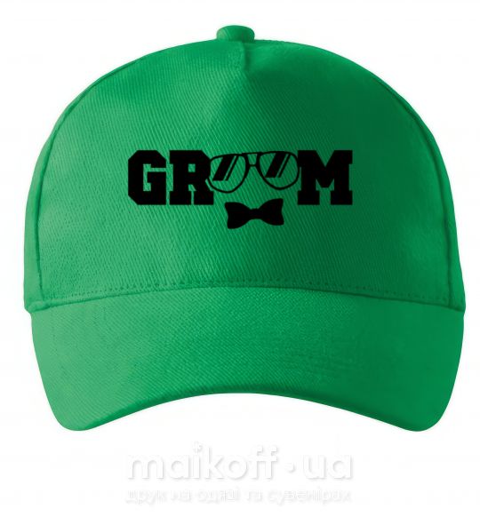 Кепка Groom glasses Зеленый фото