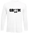 Лонгслив Groom glasses Белый фото