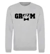 Свитшот Groom glasses Серый меланж Свитшот Groom glasses Серый меланж фото