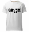 Мужская премиум футболка Groom glasses Белый Мужская премиум футболка Groom glasses Белый фото